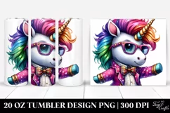 Expressive Unicorn Tumbler | 20 oz Tumbler Product Image 1