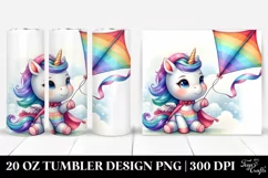 Whimsical Flowers,Baby Macaw | 20 Oz Tumbler Product Image 1