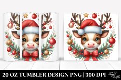 Christmas PNG 20 Oz Tumbler Design Product Image 1