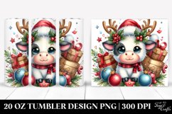 Christmas PNG 20 Oz Tumbler Design Product Image 1
