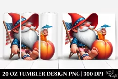 Detailed Digital Painting Pastel Gnome Beach Wear | 20 oz Product Image 1