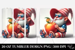 Detailed Digital Painting Pastel Gnome Beach Wear | 20 oz Product Image 1