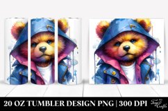 Vibrant Baby Bear Model Pose | 20 Oz Tumbler Product Image 1