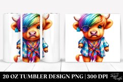 Funny Highlandcow Tumbler | 20 oz Tumbler Product Image 1