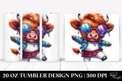 Expressive Highlandcow Tumbler | 20 oz Tumbler Product Image 1