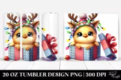 Colorful Baby Chicken 20 Oz Tumbler Product Image 1
