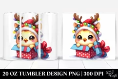 Joyful Winter Chicken 20 Oz Tumbler Product Image 1
