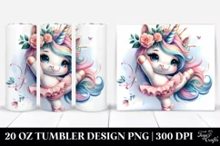 Baby Unicorn Dancer Tumbler Product Image 1