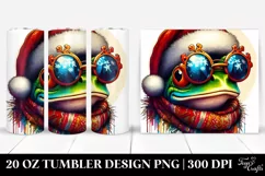 Colorful Frog Portrait | 20 Oz Tumbler Product Image 1