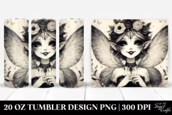 Gothic Smiling Fairy | 20 oz Tumbler Product Image 1