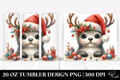 Christmas PNG 20 Oz Tumbler Design Product Image 1