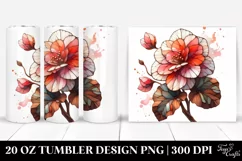 Stained Begonia Wood | 20 Oz Tumbler Product Image 1