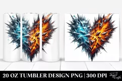 Love 20 Oz Tumbler Png Product Image 1