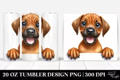 Funny Baby Rhodesian Ridgeback | 20 Oz Tumbler Product Image 1