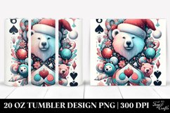 Christmas PNG 20 Oz Tumbler Design Product Image 1