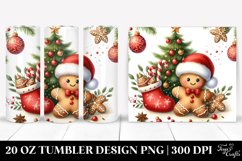 Christmas PNG 20 Oz Tumbler Design Product Image 1