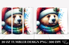 Christmas PNG 20 Oz Tumbler Design Product Image 1