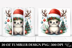 Christmas PNG 20 Oz Tumbler Design Product Image 1