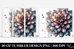 Shiny Dahlia, Material | 20 Oz Tumbler Product Image 1