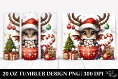 Christmas PNG 20 Oz Tumbler Design Product Image 1