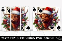 Christmas PNG 20 Oz Tumbler Design Product Image 1