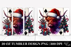 Christmas PNG 20 Oz Tumbler Design Product Image 1