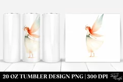 Simple Retro Fairy | 20 oz Tumbler Product Image 1