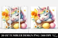 Cute Dancing Baby Unicorn | 20 oz Tumbler Product Image 1
