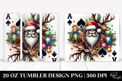 Christmas PNG 20 Oz Tumbler Design Product Image 1