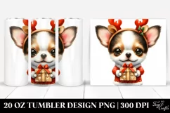 Expressive Baby Chihuahua 20 Oz Tumbler Product Image 1