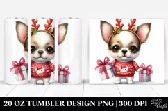 Expressive Baby Chihuahua 20 Oz Tumbler Product Image 1