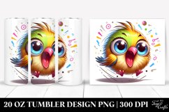 Cute Baby Finch 20 oz Tumbler Product Image 1