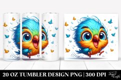 Cute Baby Finch 20 oz Tumbler Product Image 1