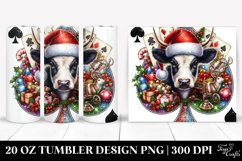 Christmas PNG 20 Oz Tumbler Design Product Image 1