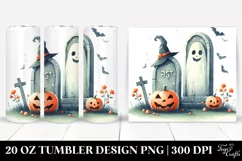Very Simple Funny Tombstone Haloween Clipart 20 Oz Tumbler Product Image 1