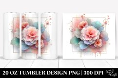 Glossy Begonia Tumbler Product Image 1