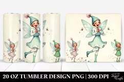 Simple Excited Fairy Tumbler Product Image 1