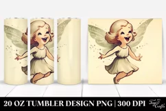 Simple Excited Fairy Tumbler Product Image 1
