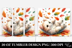 Cute Dog Tumbling | 20 oz Tumbler Product Image 1