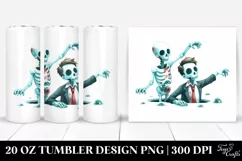 Simple Funny Halloween UNDEAD | 20 oz Tumbler Product Image 1