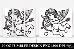 Valentines 20 Oz Tumbler Png Product Image 1