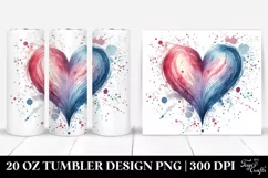 Valentines 20 Oz Tumbler Png Product Image 1