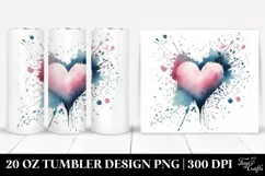 Love 20 Oz Tumbler Png Product Image 1
