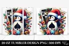 Christmas PNG 20 Oz Tumbler Design Product Image 1