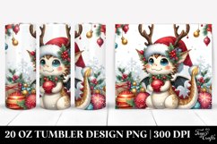 Christmas PNG 20 Oz Tumbler Design Product Image 1