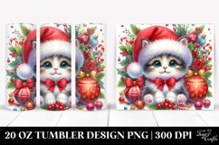 Christmas PNG 20 Oz Tumbler Design Product Image 1