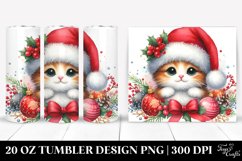 Christmas PNG 20 Oz Tumbler Design Product Image 1