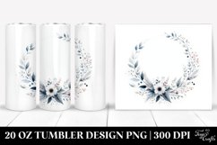 Vibrant Sunflowers Watercolor Tumbler Design Product Image 1