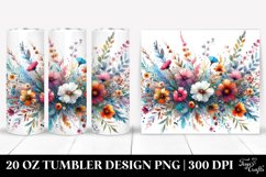 Vibrant Abstract Frame | 20 oz Tumbler Product Image 1