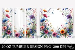 Vibrant Abstract Frame | 20 oz Tumbler Product Image 1